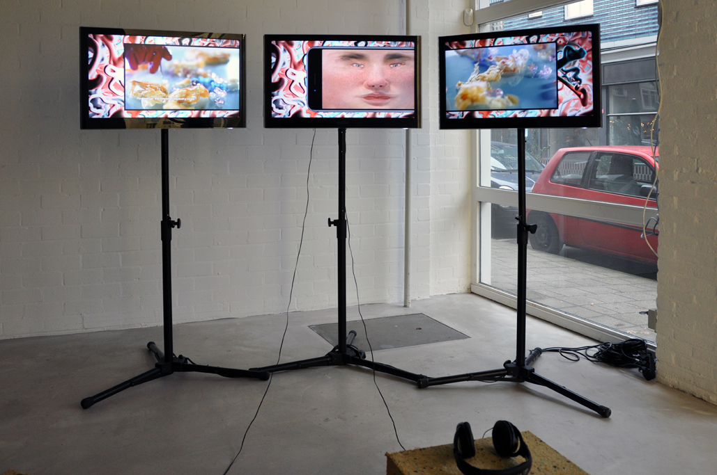 Helena Vinent, Hard Persistence (2020), HD video, triple channel, colour, sound, 17 min 23 s loop, three 55" TV screens