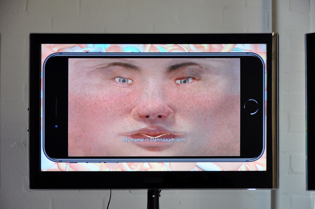 Helena Vinent, Hard Persistence (2020), HD video, triple channel, colour, sound, 17 min 23 s loop, three 55" TV screens